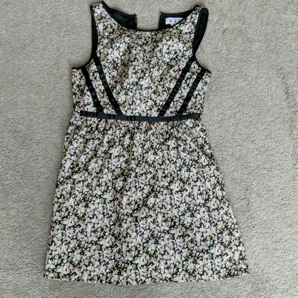 Floral mini dress